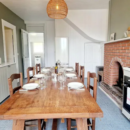 Vakantiehuis Maison 4 Chambres, Grand Jardin, 10 Minutes Des Plages *